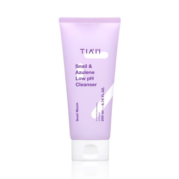 [TIA'M] SNAIL AND AZULENE LOW PH CLEANSER 200ML